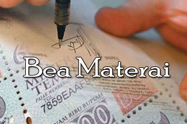 Tata cara penggunaan meterai Tata cara penggunaan meterai