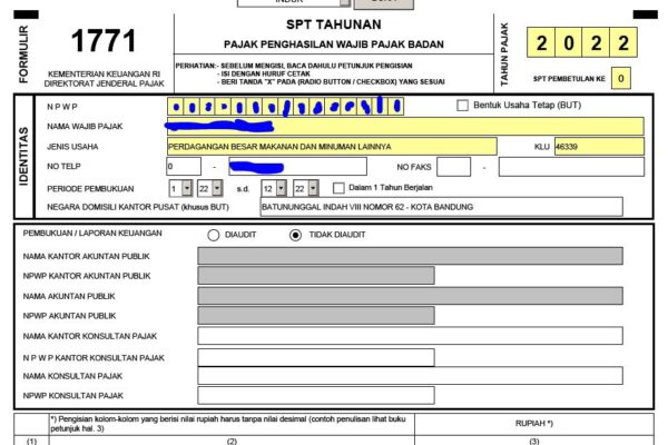 Apakah Mudah Lapor Pajak SPT Tahunan 1771 Menggunakan e-Form? Apakah Mudah Lapor Pajak SPT Tahunan 1771 Menggunakan e-Form?