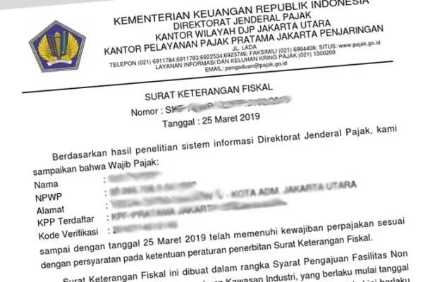 Dari Kepatuhan hingga Kepercayaan: Mengapa Surat Keterangan Fiskal Sangat Penting?