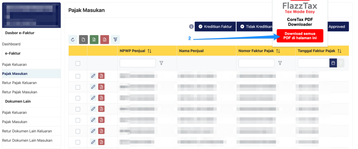CoreTax Download PDF